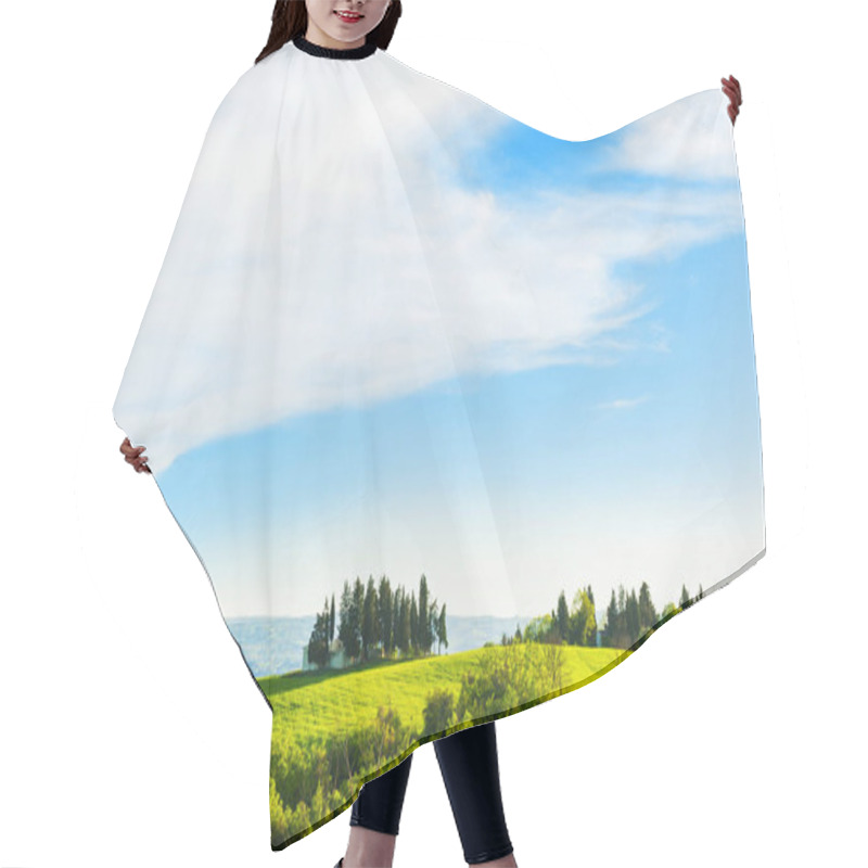 Personality  Tuscany Landscape, Italy Hair Cutting Cape