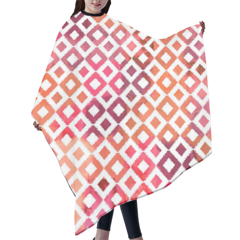 Personality  Geometry Modern Repeat Pattern With Textures Hair Cutting Cape