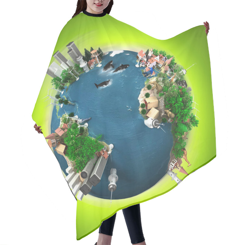 Personality  Sustainable Development Hair Cutting Cape