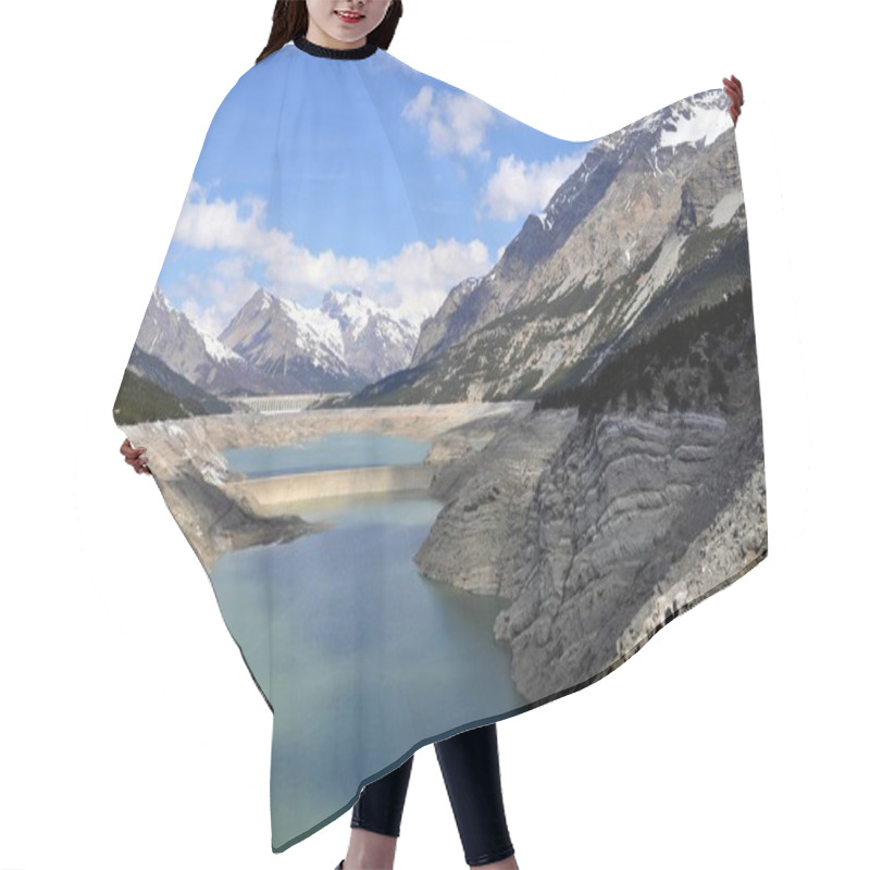 Personality  High Lakes In The Stelvio National Park Hair Cutting Cape