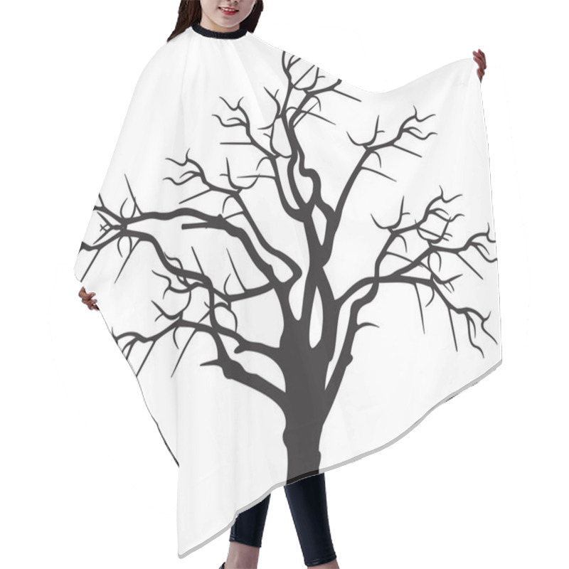 Personality  Tree Vector Hair Cutting Cape