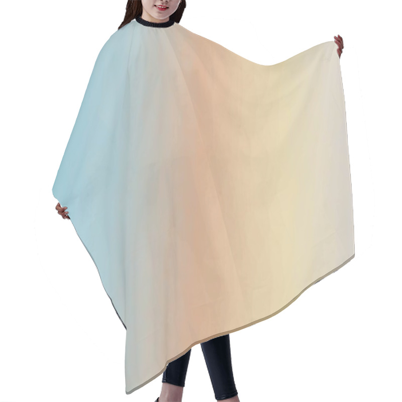 Personality  Creative Prismatic Background With Polygonal Pattern Hair Cutting Cape