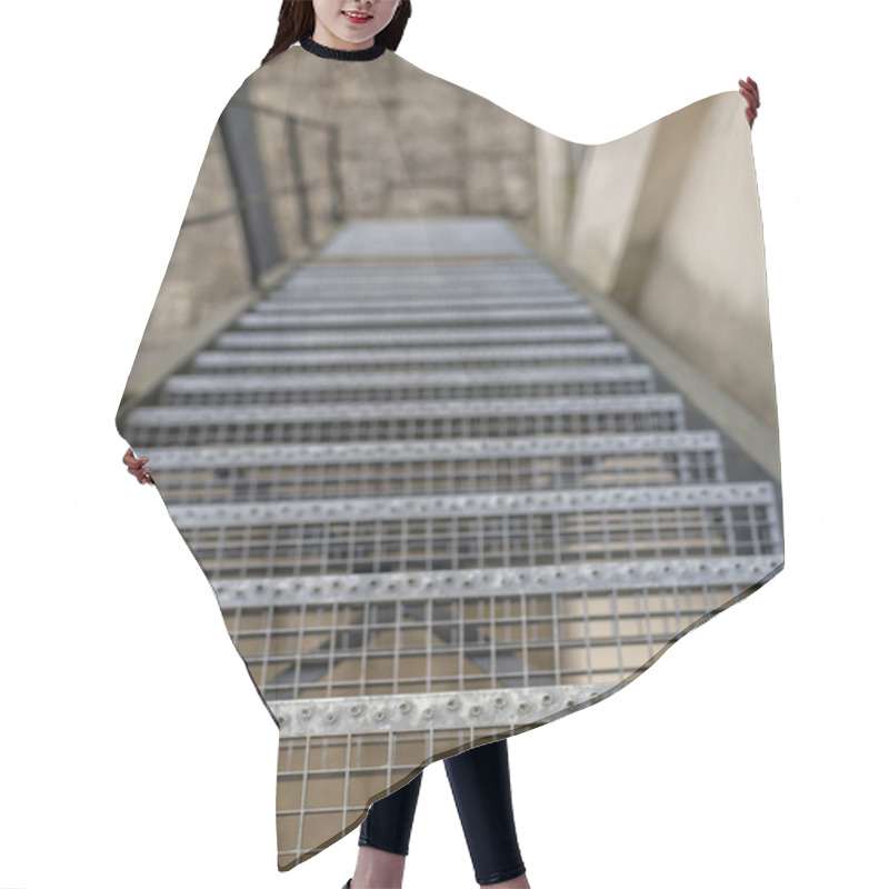 Personality  Fire Stairs Hair Cutting Cape