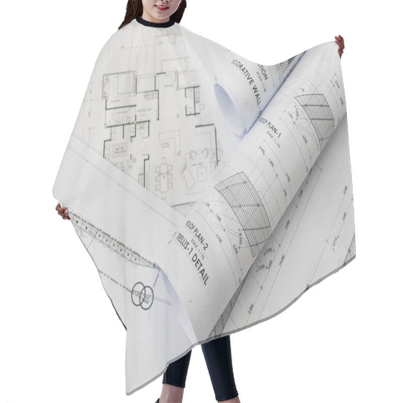 Personality  Architectural For Construction Drawings   Hair Cutting Cape