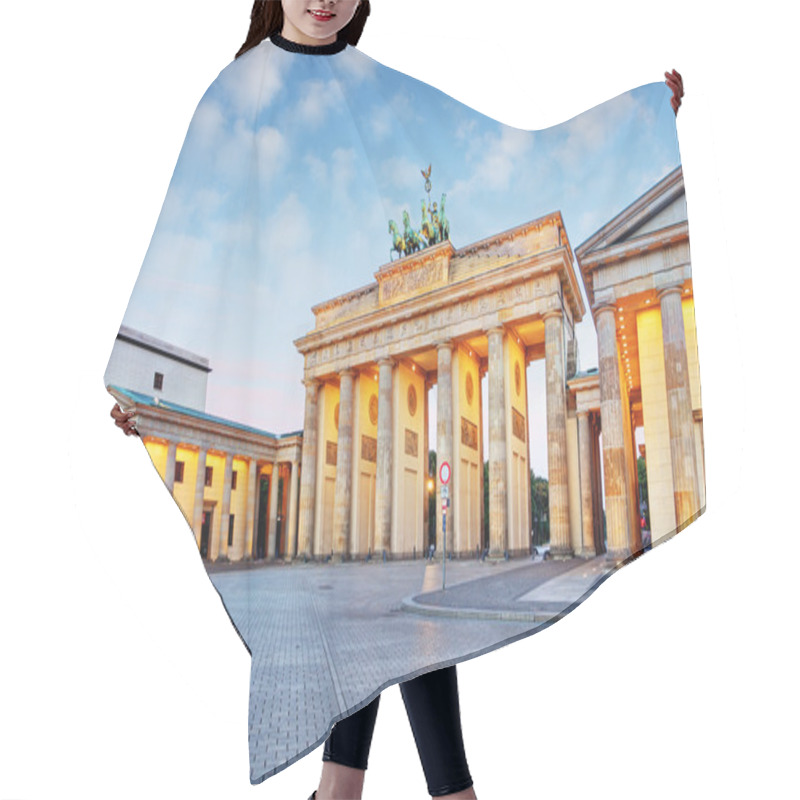 Personality  Branderburger Tor- Brandenburg Gate In Berlin, Germany Hair Cutting Cape