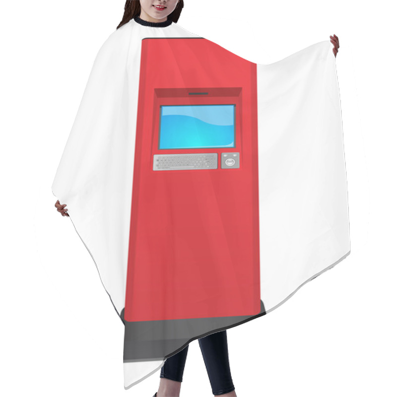 Personality  The Red Ticket Terminal Hair Cutting Cape