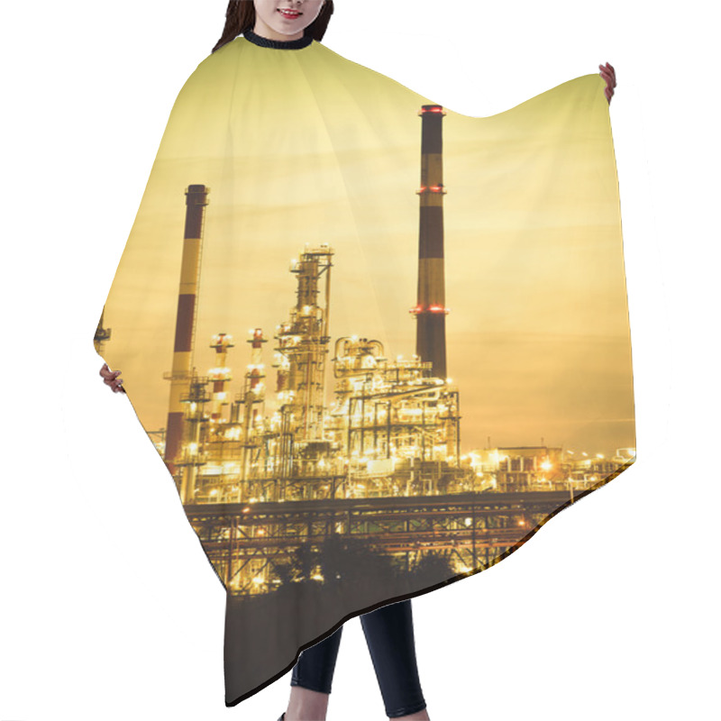 Personality  Refinery Petrochemical Plant Hair Cutting Cape