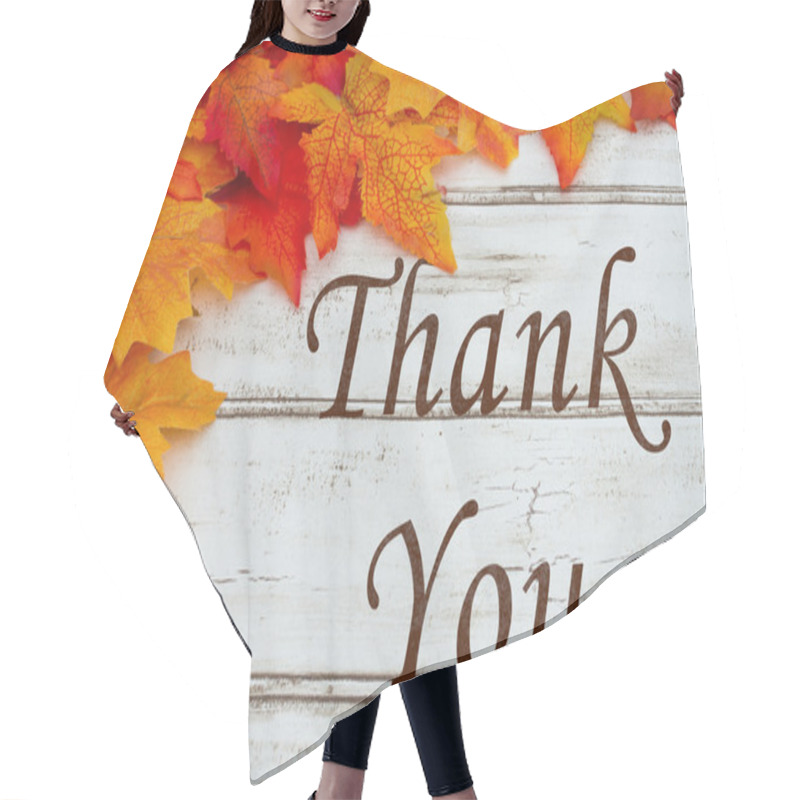 Personality  Thank You Hair Cutting Cape