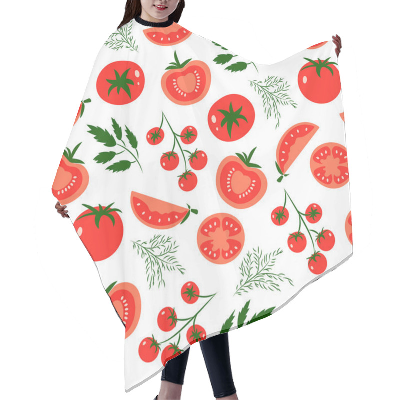 Personality  Tomatoes Hair Cutting Cape