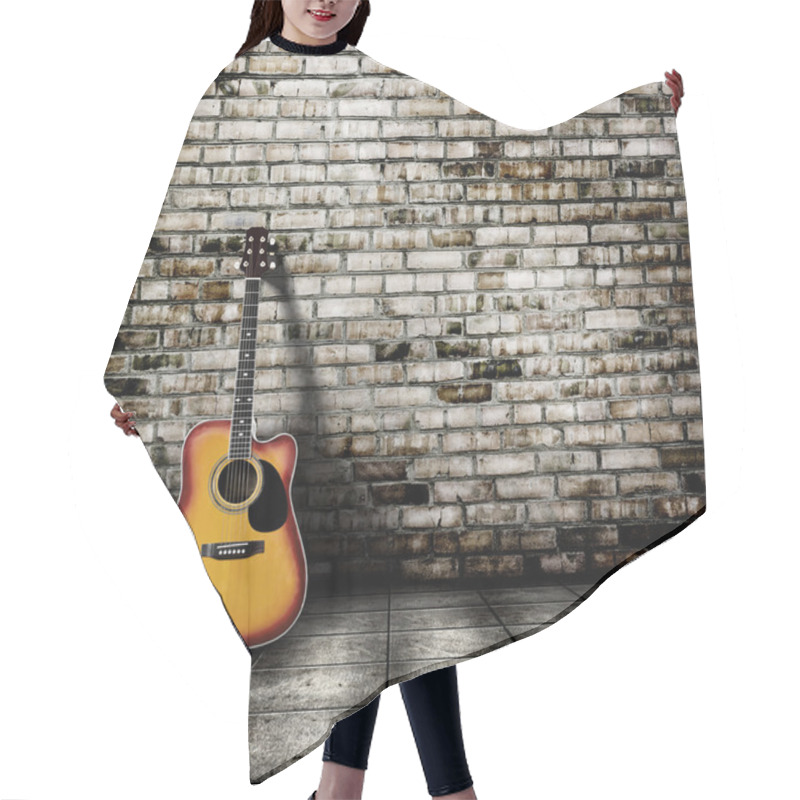 Personality  Guitar Hair Cutting Cape