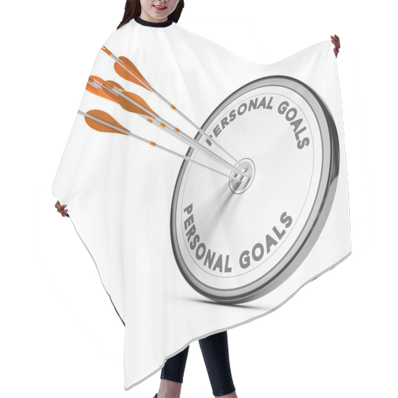 Personality  Business Concept, Personnal Goals Hair Cutting Cape