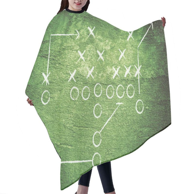 Personality  Grunge Football Play Hair Cutting Cape