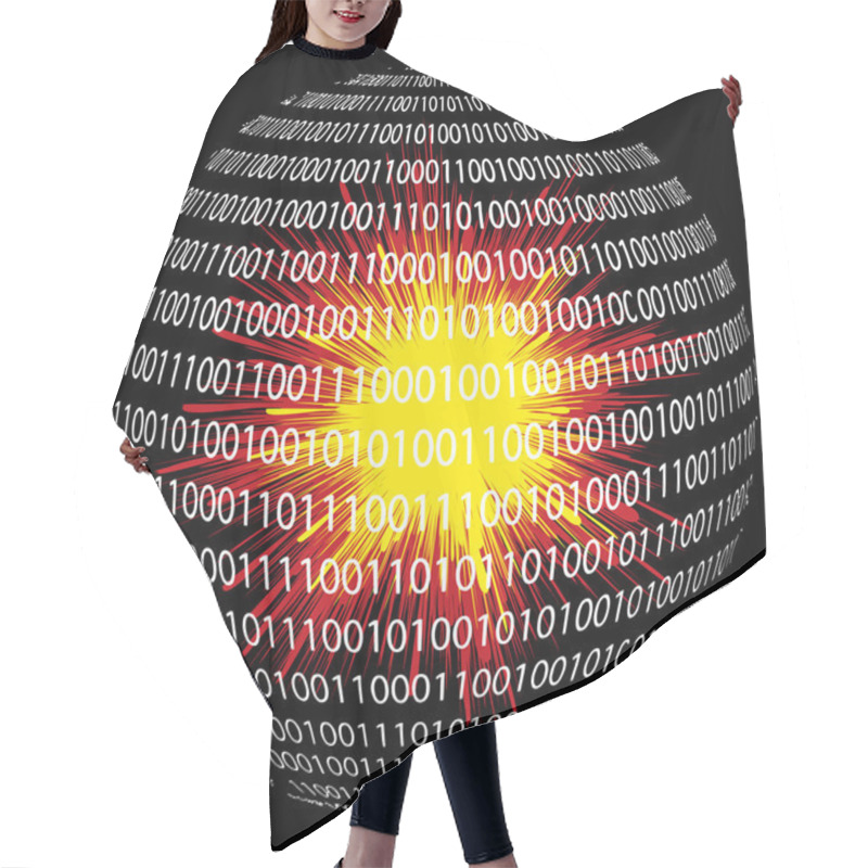 Personality  Cyber War Hair Cutting Cape