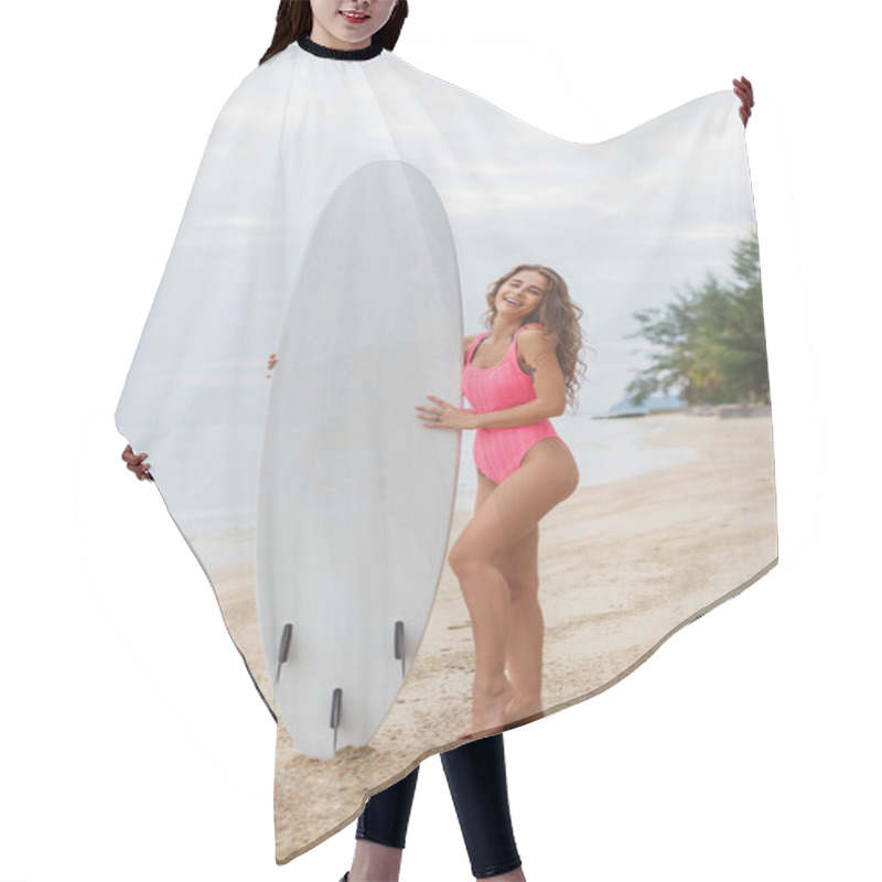 Personality  Surfboard Hair Cutting Cape