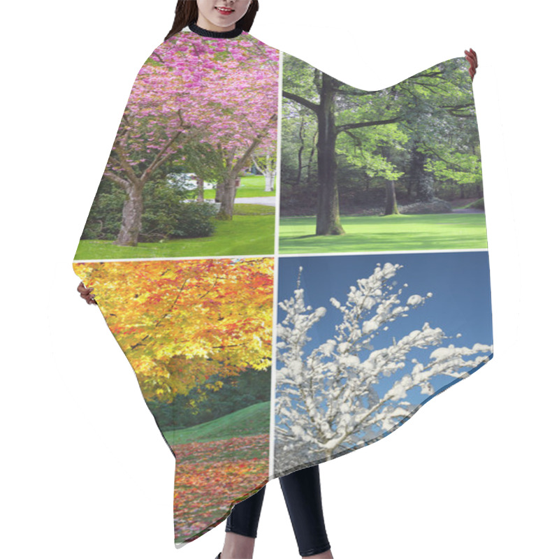 Personality  Four Seasons Hair Cutting Cape