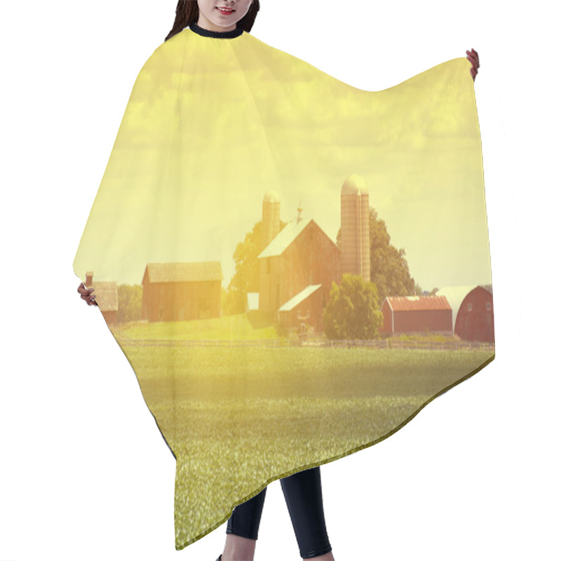 Personality  American Farm Hair Cutting Cape