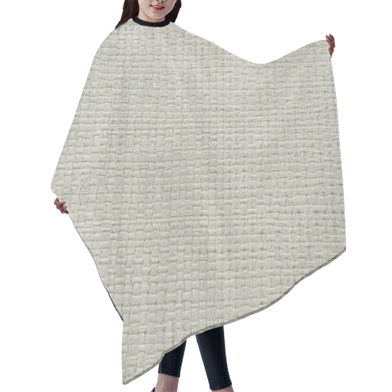 Personality  Grey, Textured Background, With Sackcloth Imitation, Top View Hair Cutting Cape