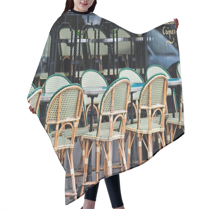 Personality  Wicker Chairs Hair Cutting Cape