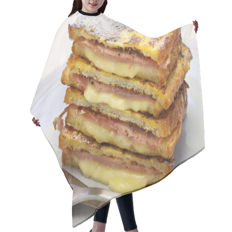 Personality  Monte Cristo Sandwich Hair Cutting Cape