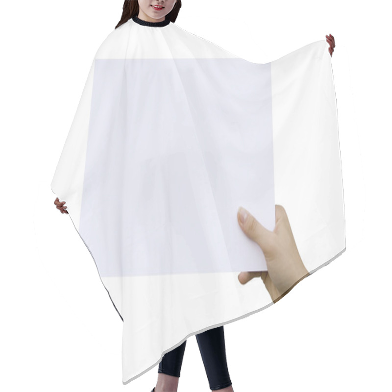 Personality  Handcard Hair Cutting Cape