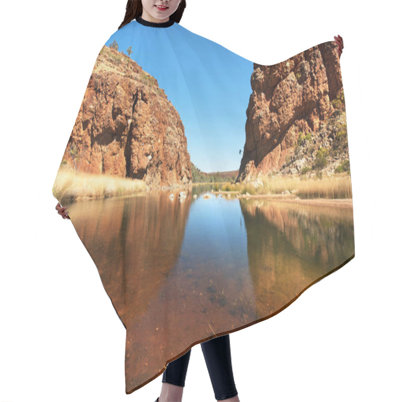 Personality  Glen Helen Gorge, MacDonnell Ranges, Northern Territory, Australia Hair Cutting Cape