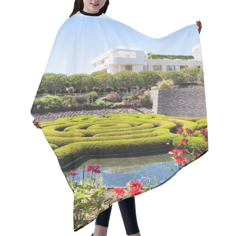 Personality  Garden Maze Hair Cutting Cape