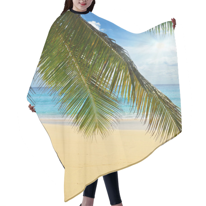 Personality  Tropical Beach Hair Cutting Cape