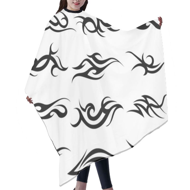 Personality  Tribal Element Design Hair Cutting Cape