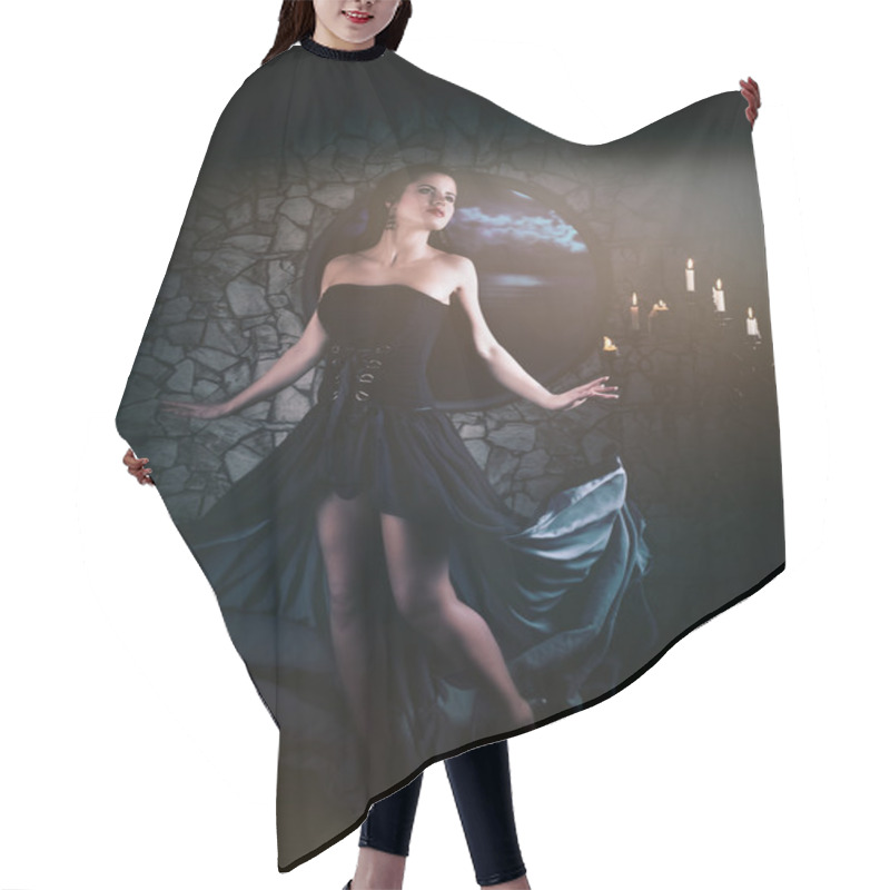 Personality  Dancing Witch Hair Cutting Cape