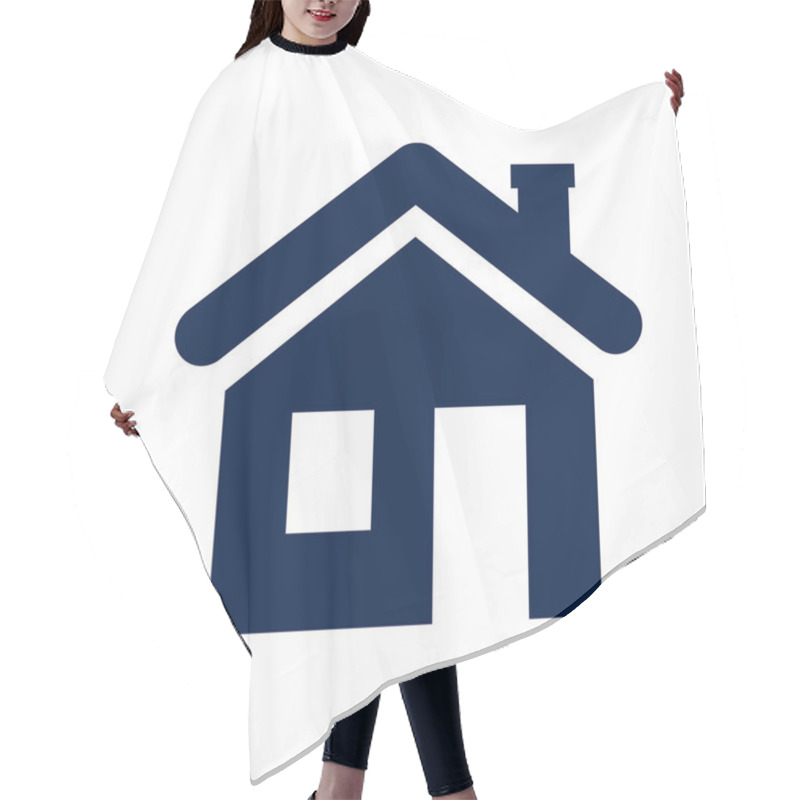 Personality  House Icon Hair Cutting Cape