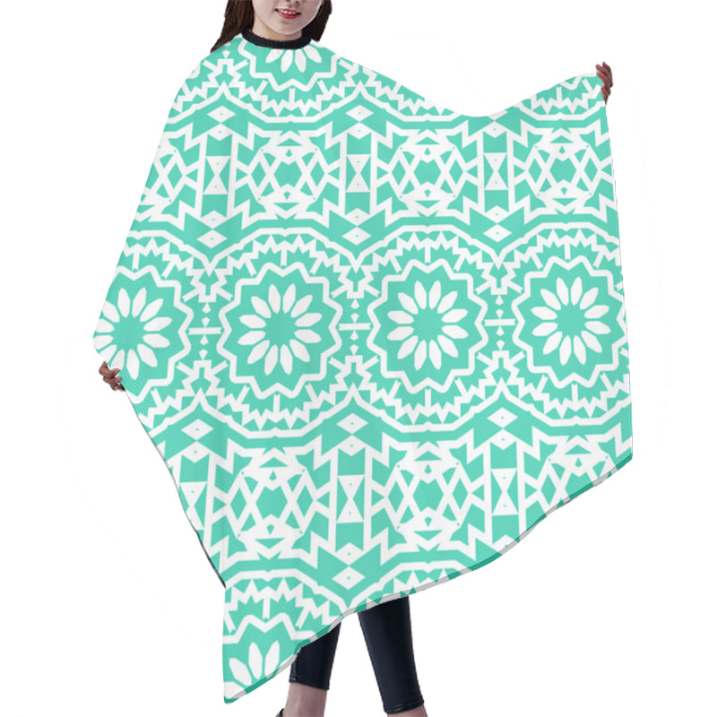 Personality  Vector Ethnic Bohemian Pattern Hair Cutting Cape