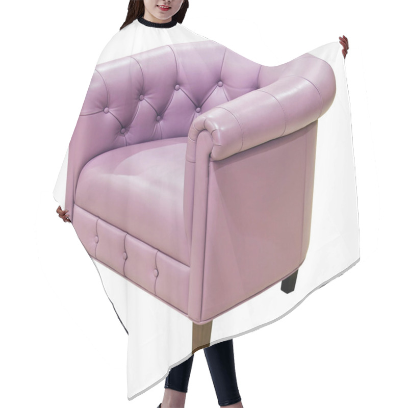 Personality  Purple Armchair Hair Cutting Cape