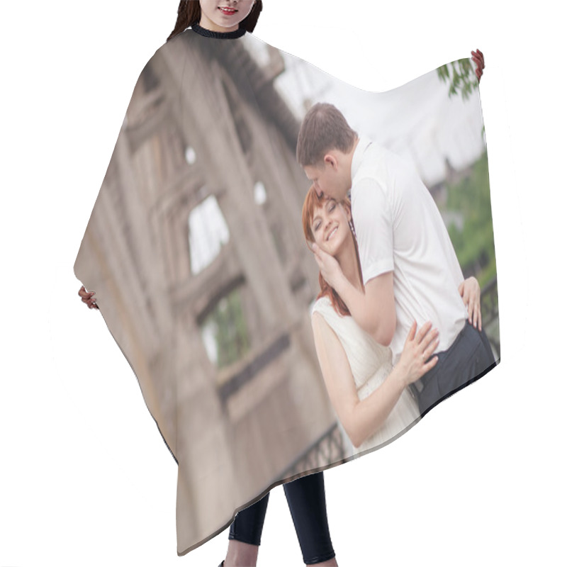 Personality  Funny Bride And Groom Hair Cutting Cape