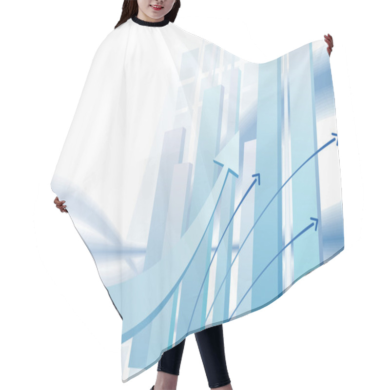 Personality  Abstract Business Background Hair Cutting Cape