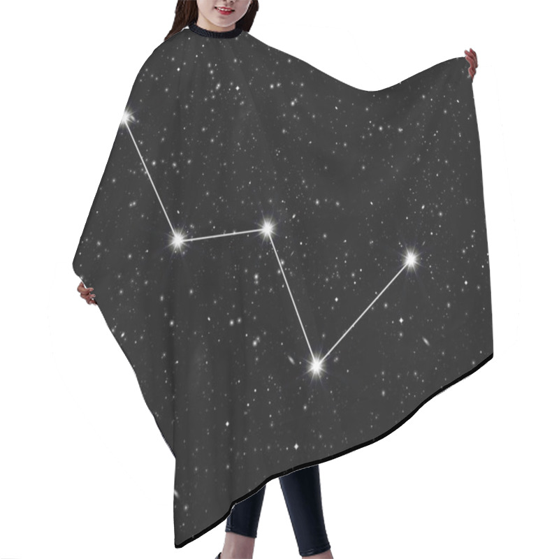 Personality  Constellation Cassiopeia Hair Cutting Cape