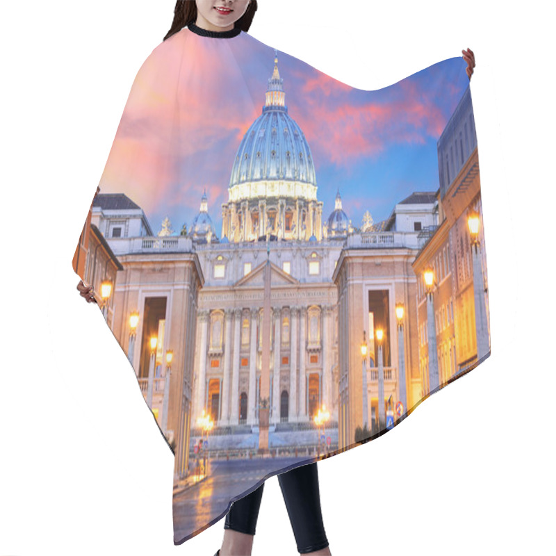 Personality  Rome, Vatican City Hair Cutting Cape