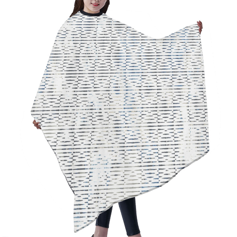 Personality  High-definition Geometry Texture Repeat Pattern On A Creative Texture Surface Hair Cutting Cape