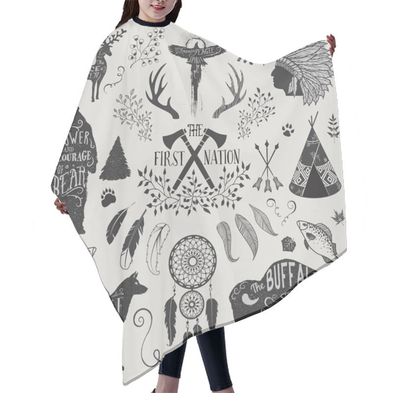 Personality  The First Nation Hair Cutting Cape