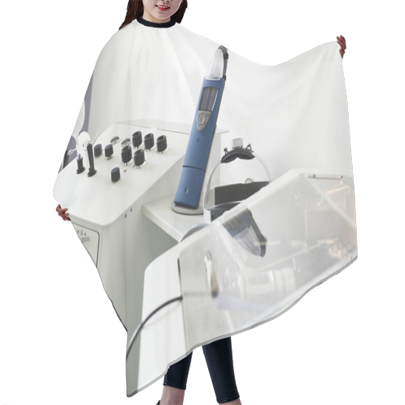 Personality  Equipment Diagnostic Hearing Tests Hair Cutting Cape