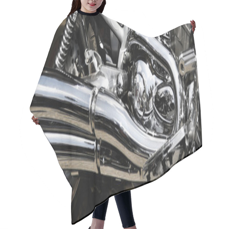 Personality  Motorcycle Engine Hair Cutting Cape