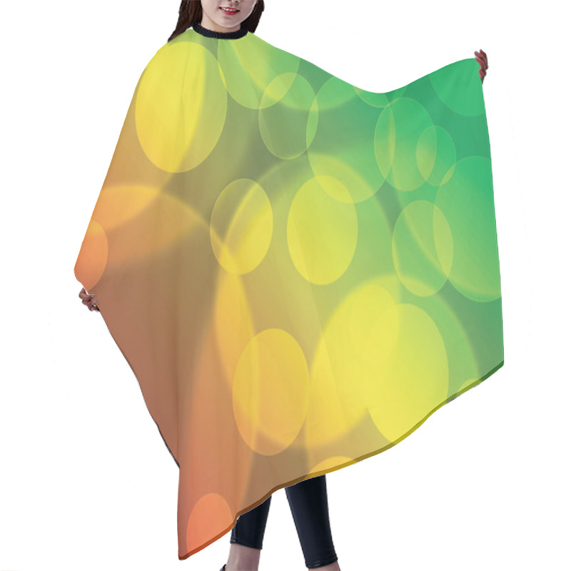 Personality  Abstract Bokeh Hair Cutting Cape