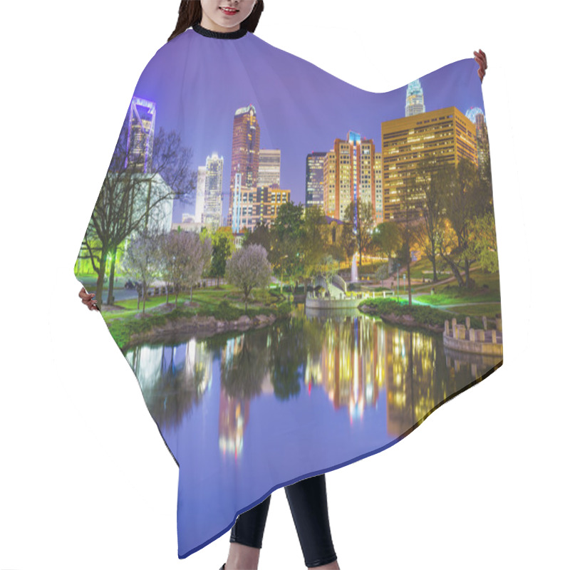 Personality  Charlotte, North Carolina Park Cityscape Hair Cutting Cape