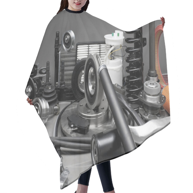 Personality  Auto Parts Hair Cutting Cape