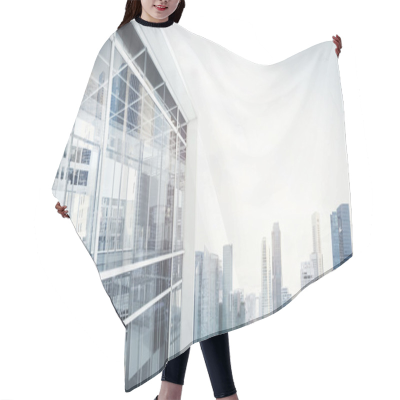 Personality  Modern City View Hair Cutting Cape