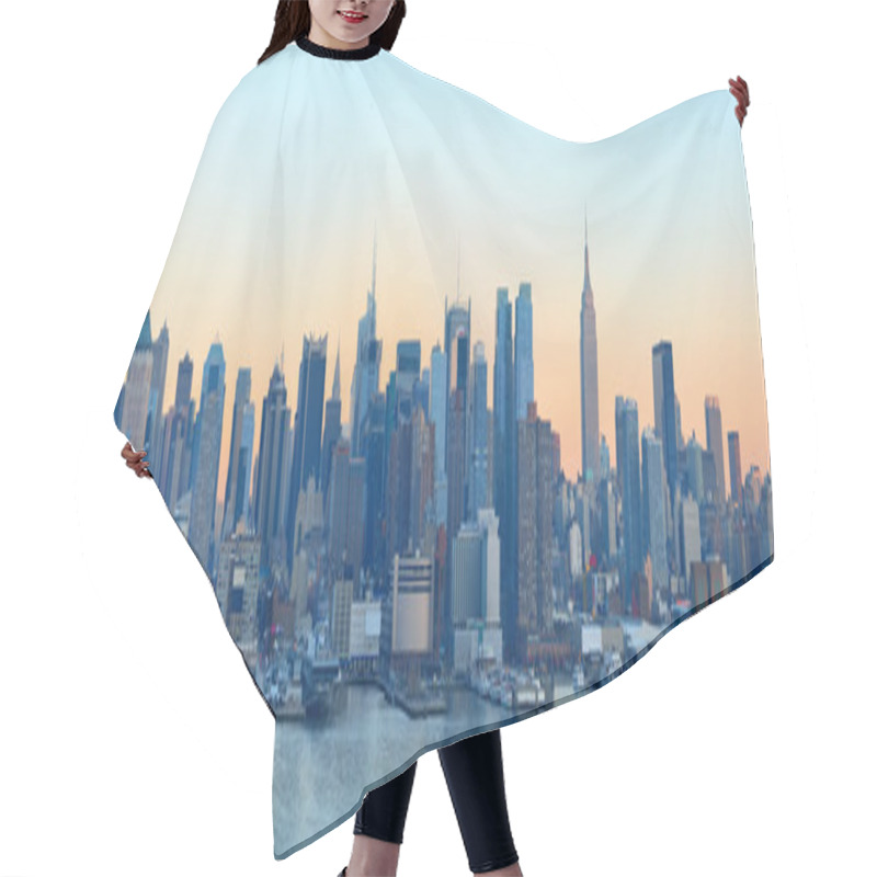 Personality  New York City Sunset Hair Cutting Cape