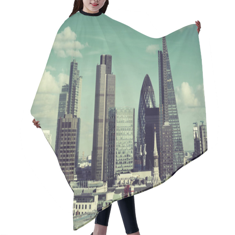 Personality  London City Rooftop Hair Cutting Cape