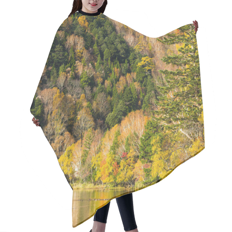 Personality  Yunoko Lake In Japan Hair Cutting Cape