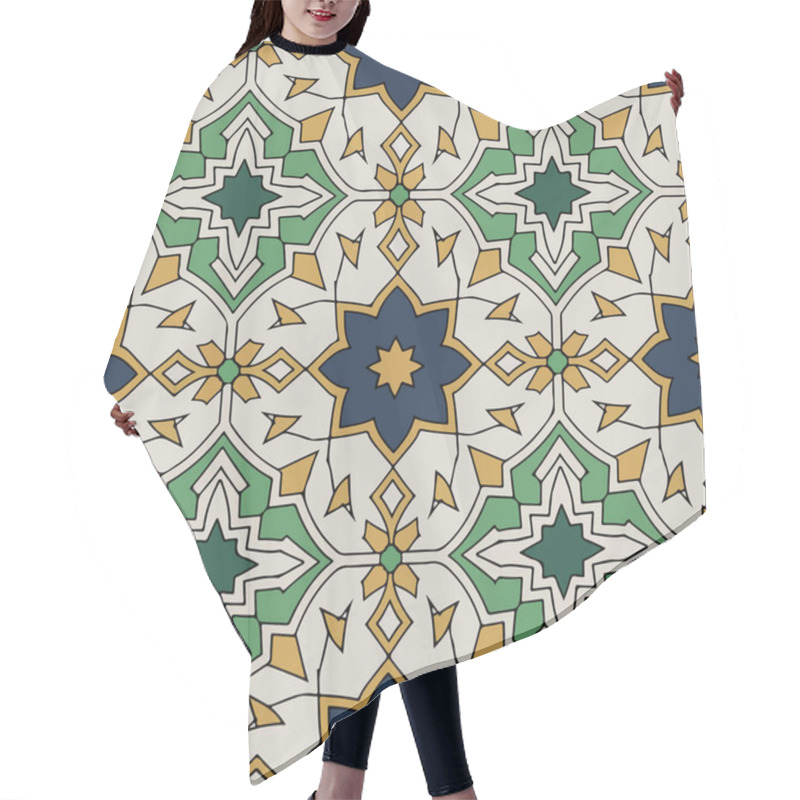 Personality  Masterpieces Of Islamic Geometry. Hair Cutting Cape