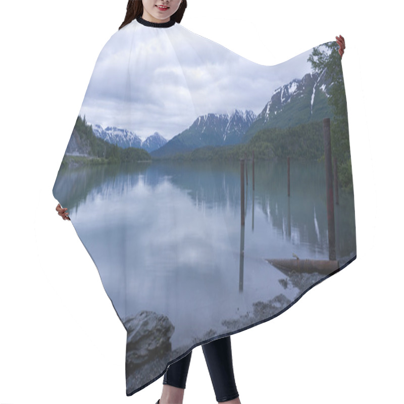 Personality  Alaska LAke Hair Cutting Cape