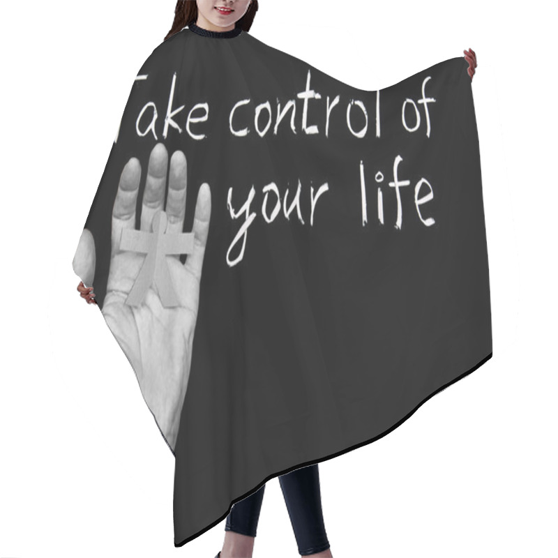 Personality  Take Control Of Your Life. Hair Cutting Cape